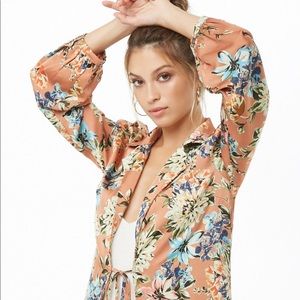 Forever 21 Floral kimono